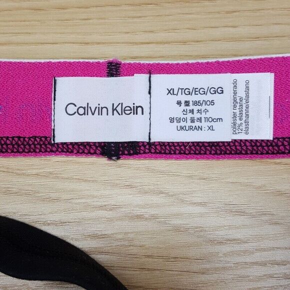 CALVIN KLEIN Jock Strap Mens XL Black This Is Love Pride - Picture 3 of 5